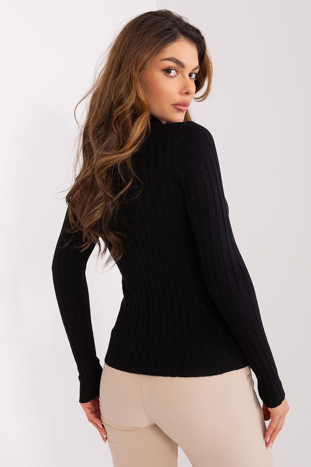 Low-key turtleneck sweater