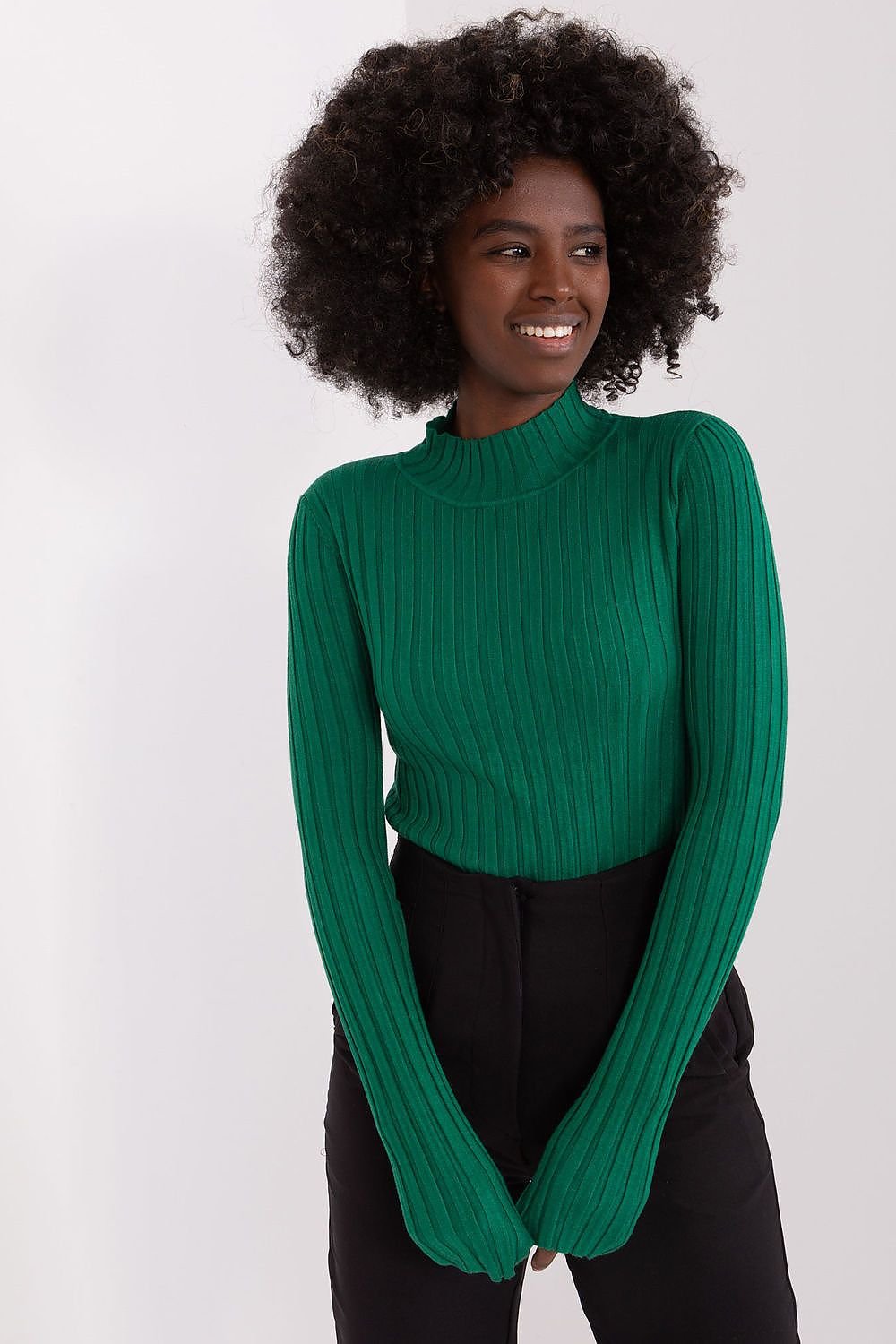 Low-key turtleneck sweater