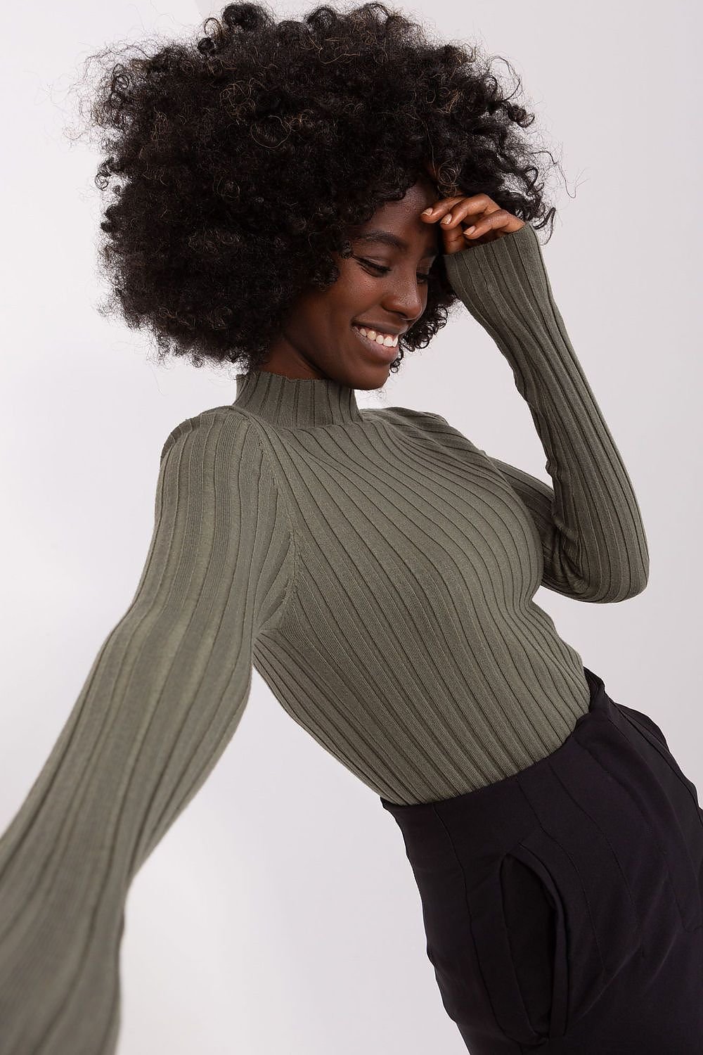 Low-key turtleneck sweater