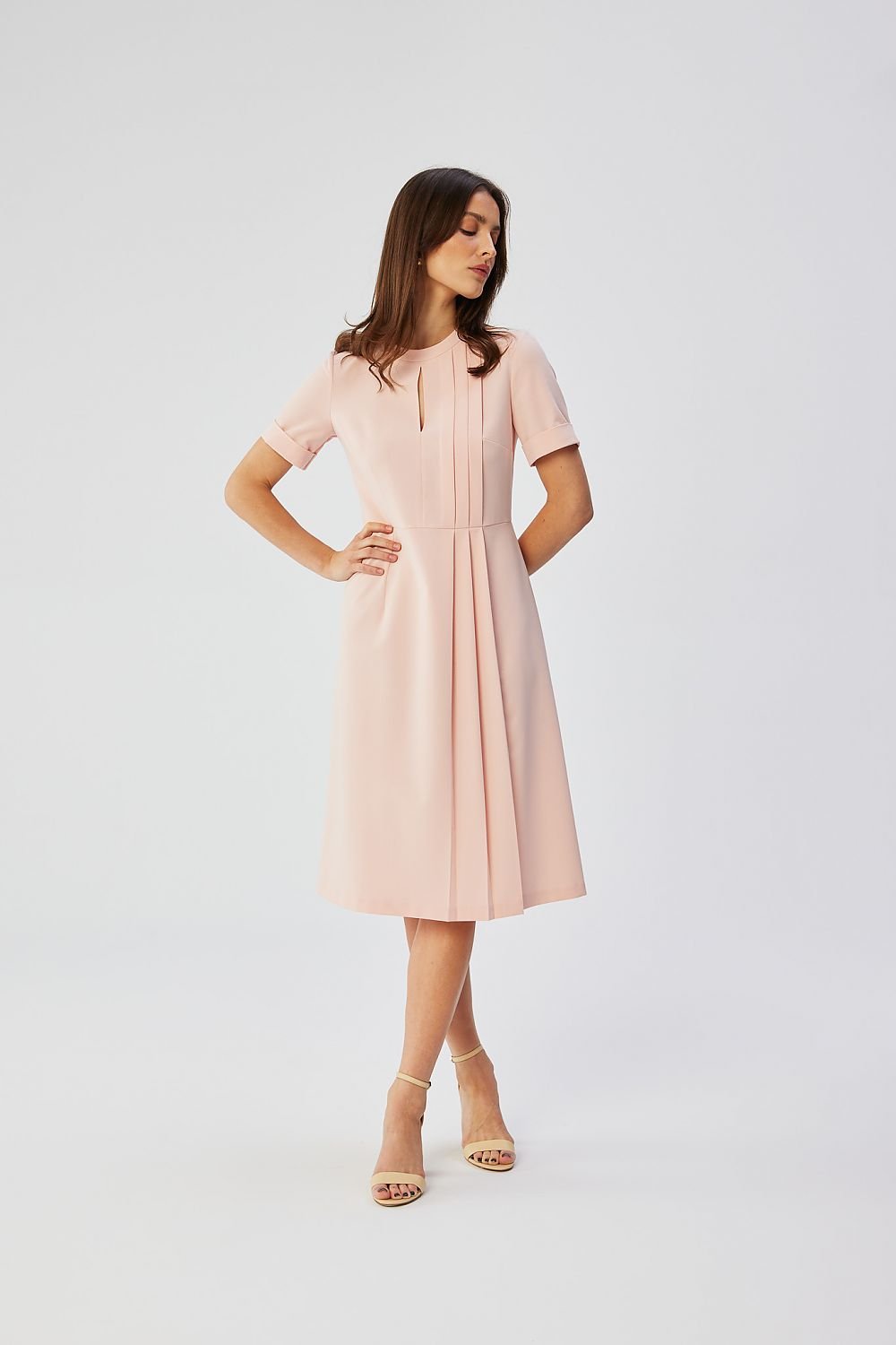 Stylove Decorative Pleat Cocktail dress