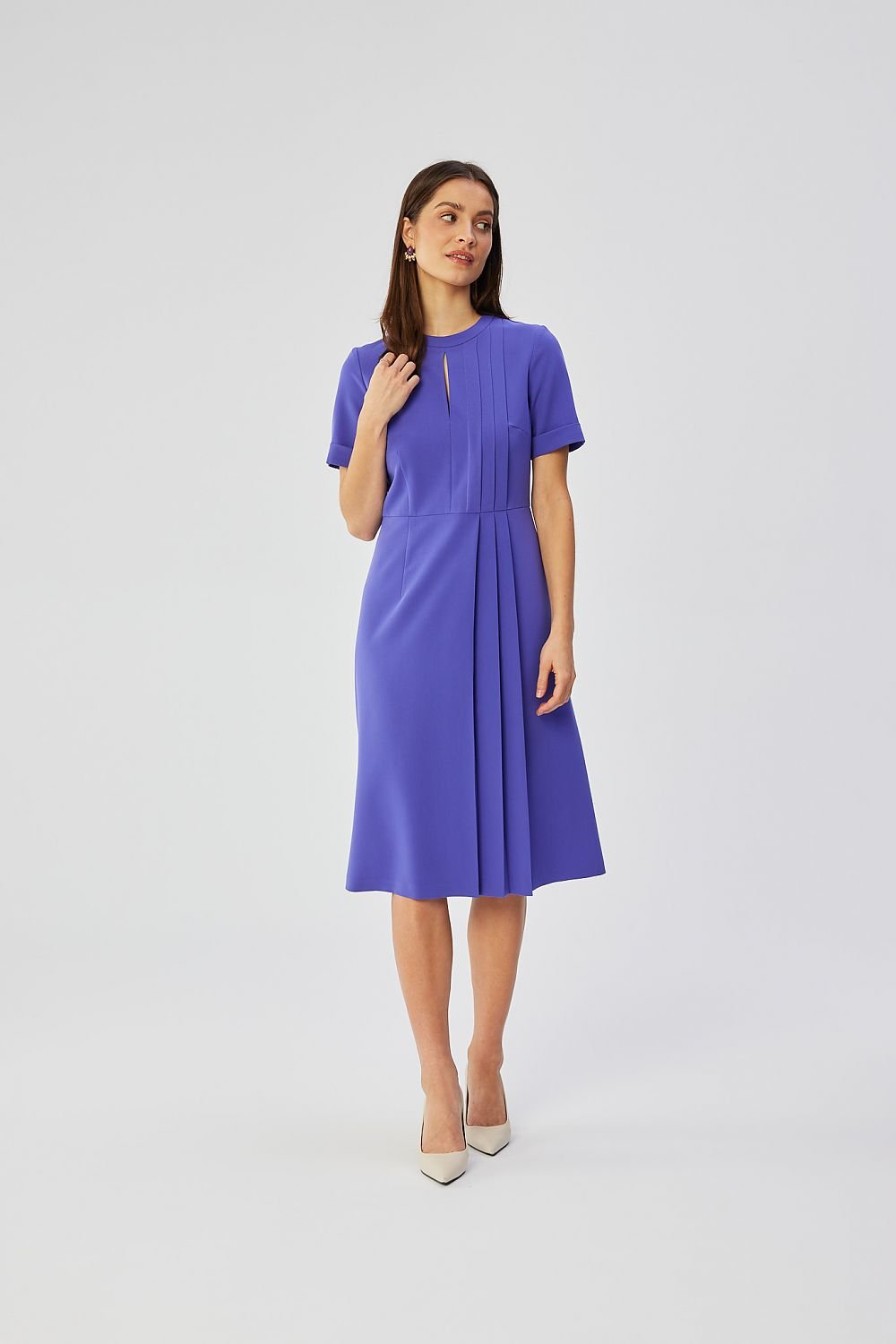 Stylove Decorative Pleat Cocktail dress