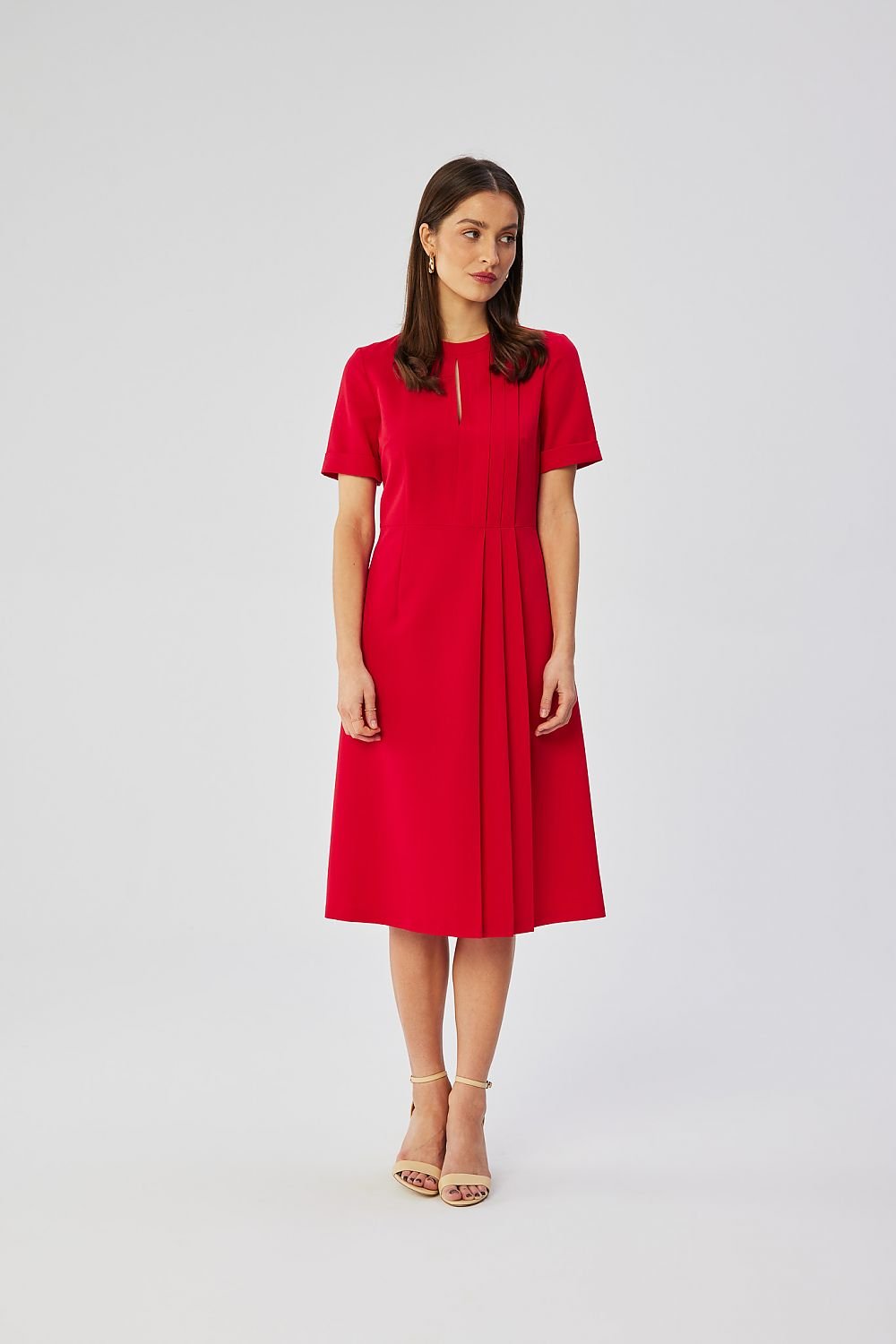 Stylove Decorative Pleat Cocktail dress