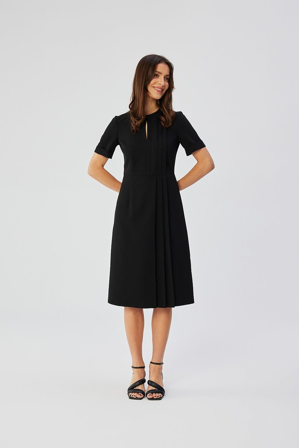 Stylove Decorative Pleat Cocktail dress