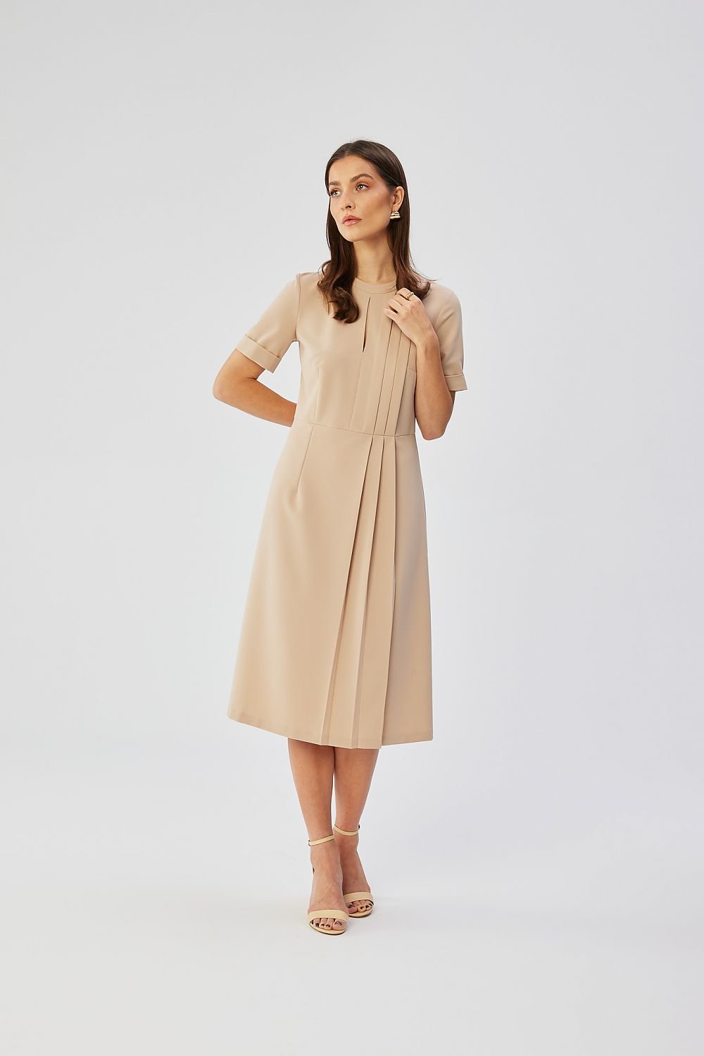 Stylove Decorative Pleat Cocktail dress