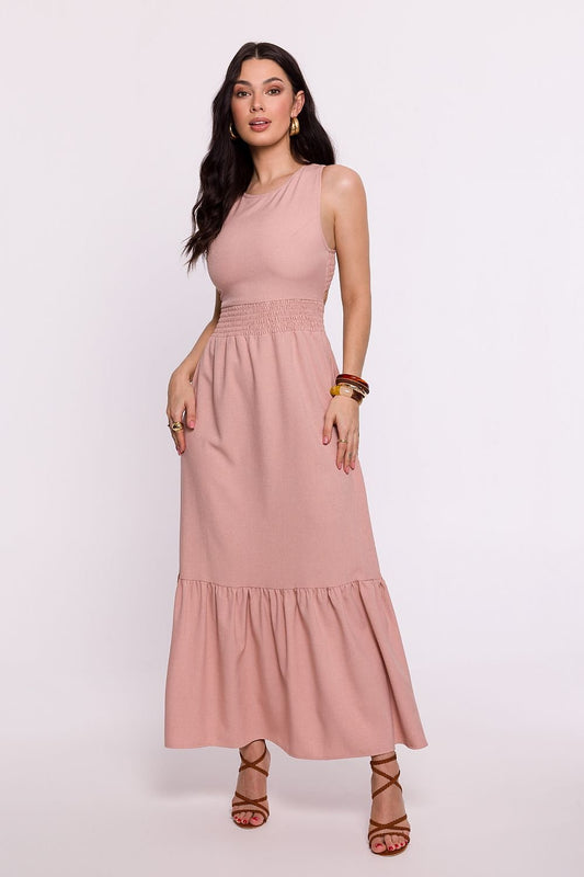 BeWear Comfortable Open Back Maxi