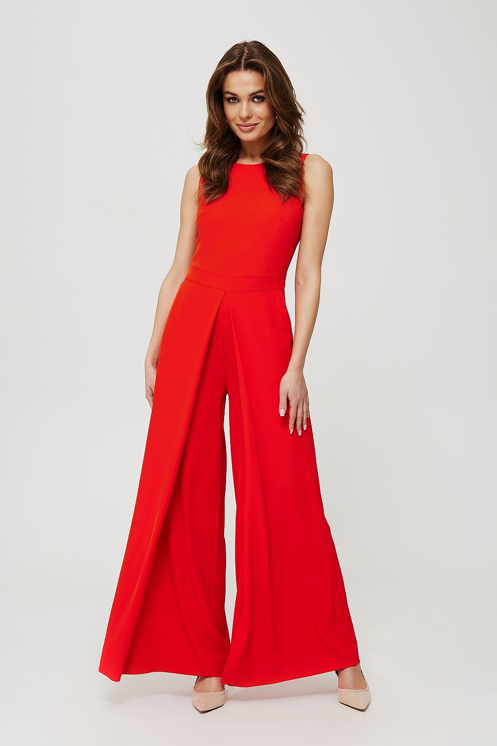 Elegant wide-leg jumpsuit