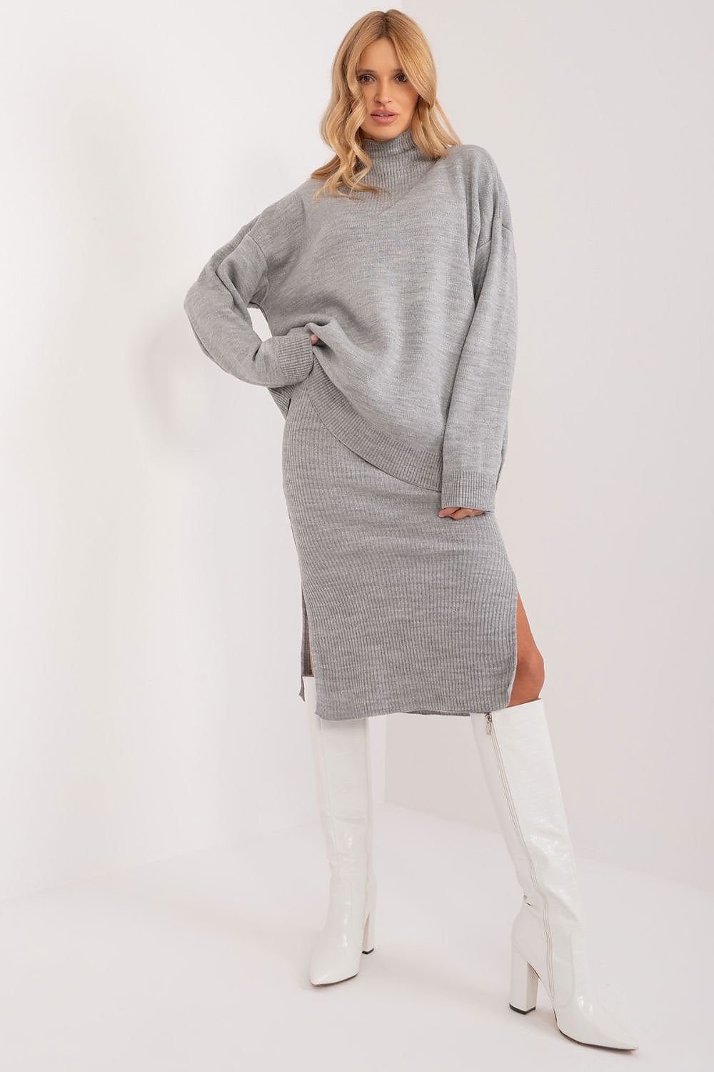 Badu Sleeveless Turtleneck Sweater Dress