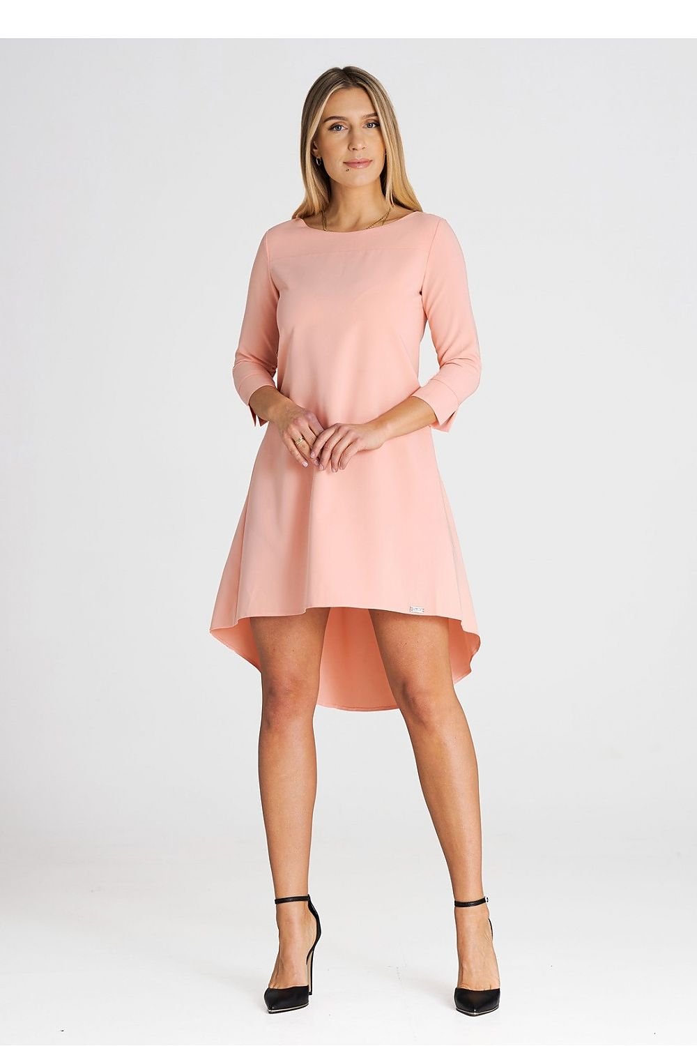 Elegant Asymmetrical Cocktail Dress