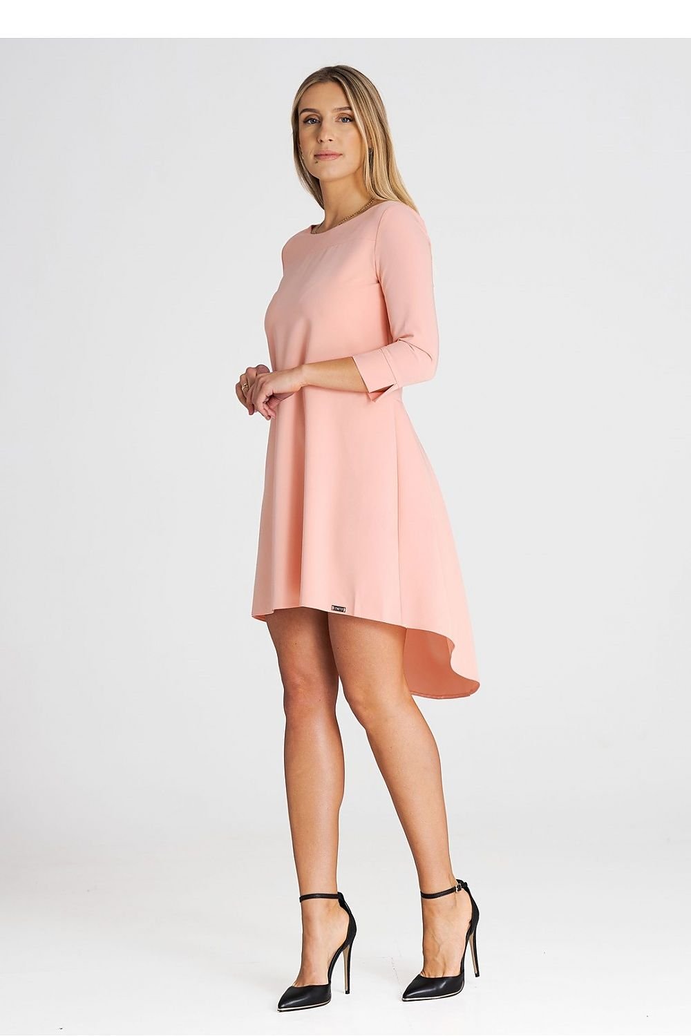 Elegant Asymmetrical Cocktail Dress