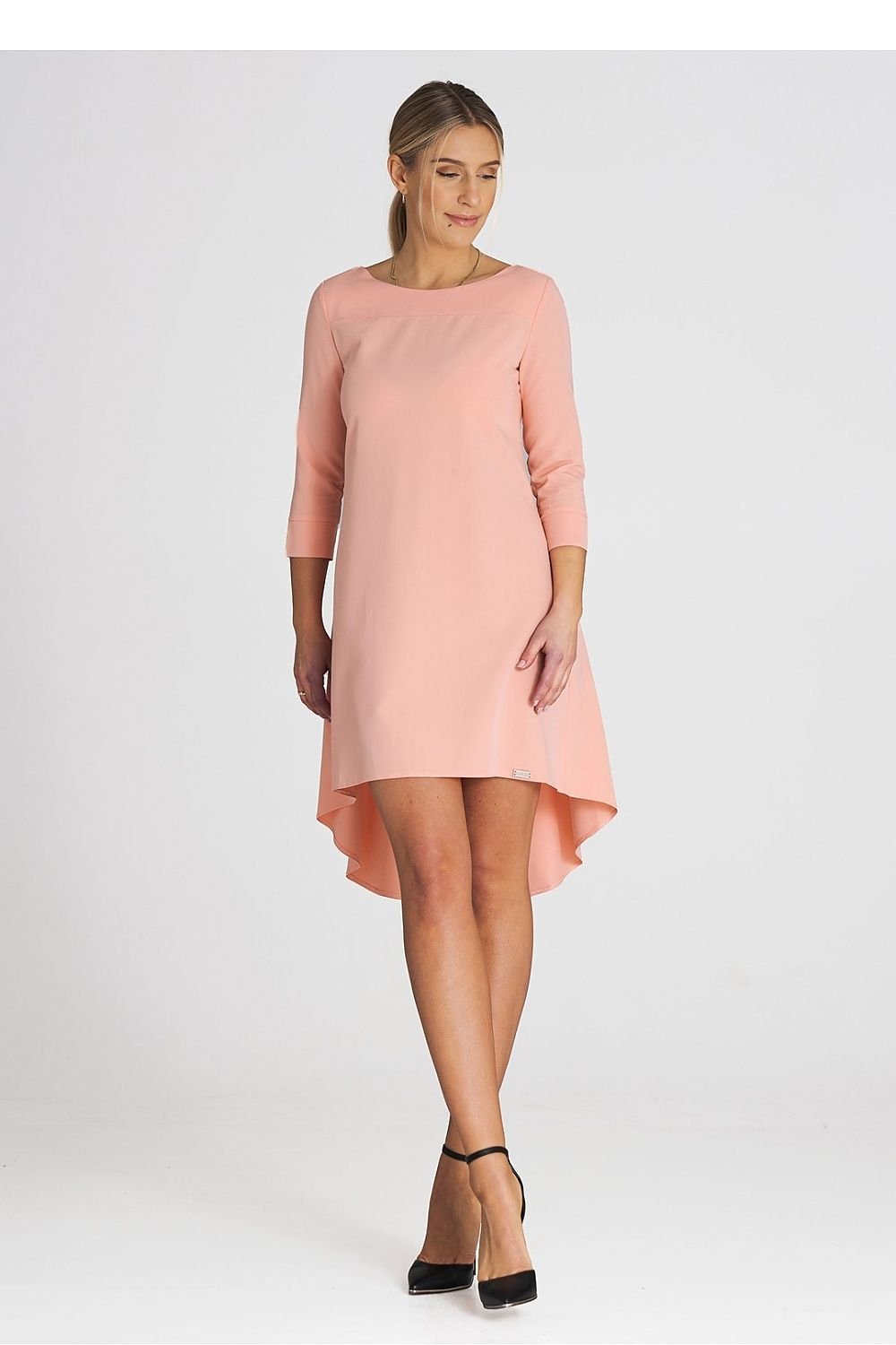 Elegant Asymmetrical Cocktail Dress