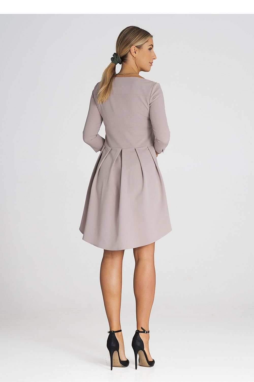 Elegant Asymmetrical Cocktail Dress