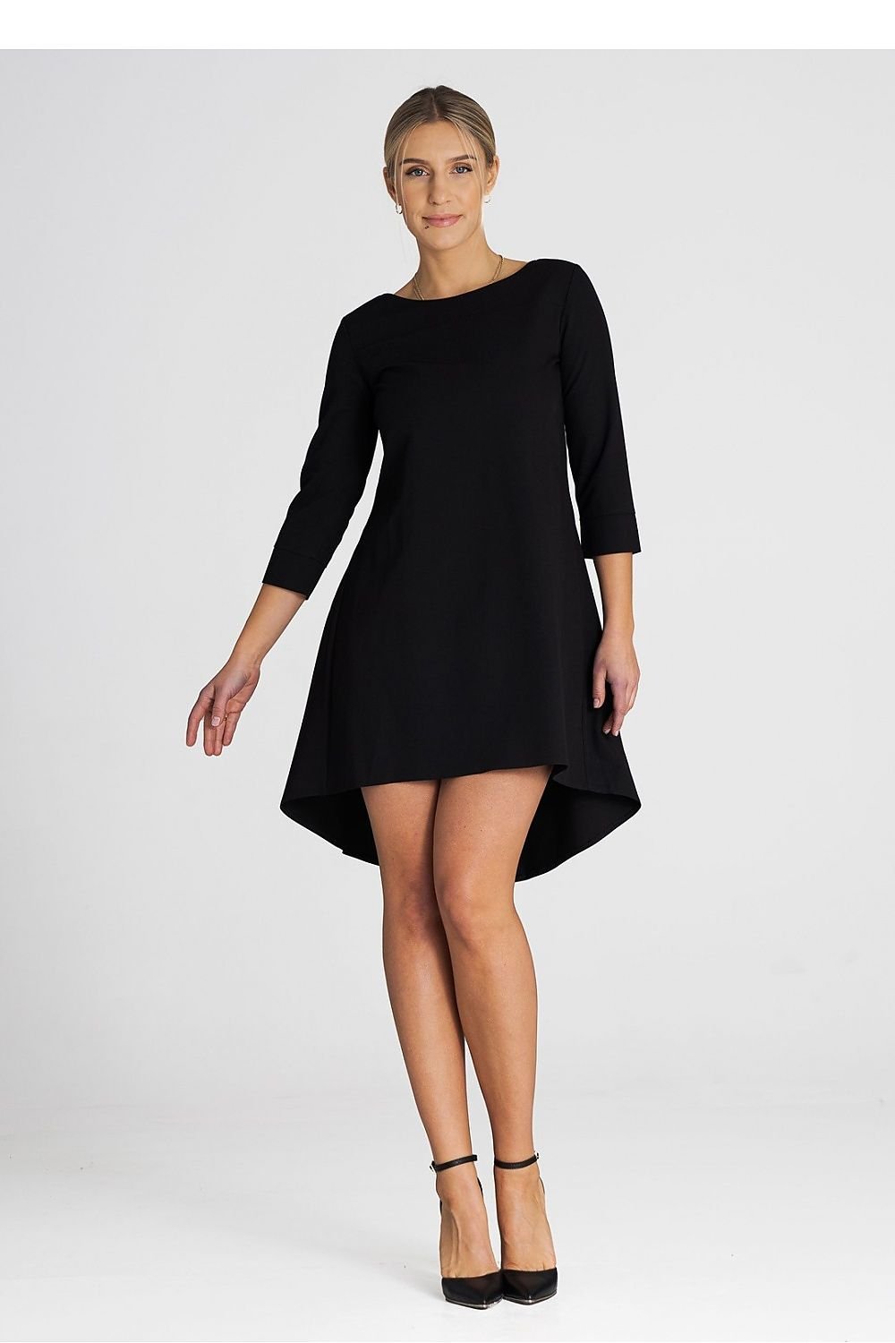 Elegant Asymmetrical Cocktail Dress