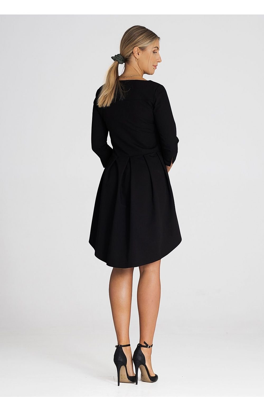 Elegant Asymmetrical Cocktail Dress