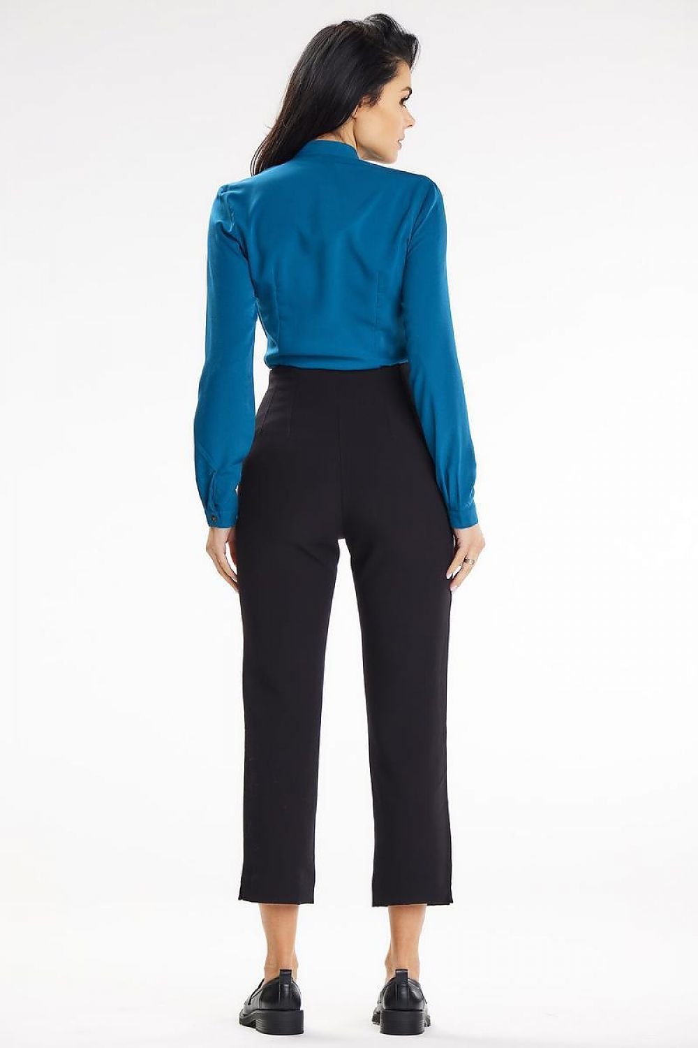 Stand-up Neck Button Top