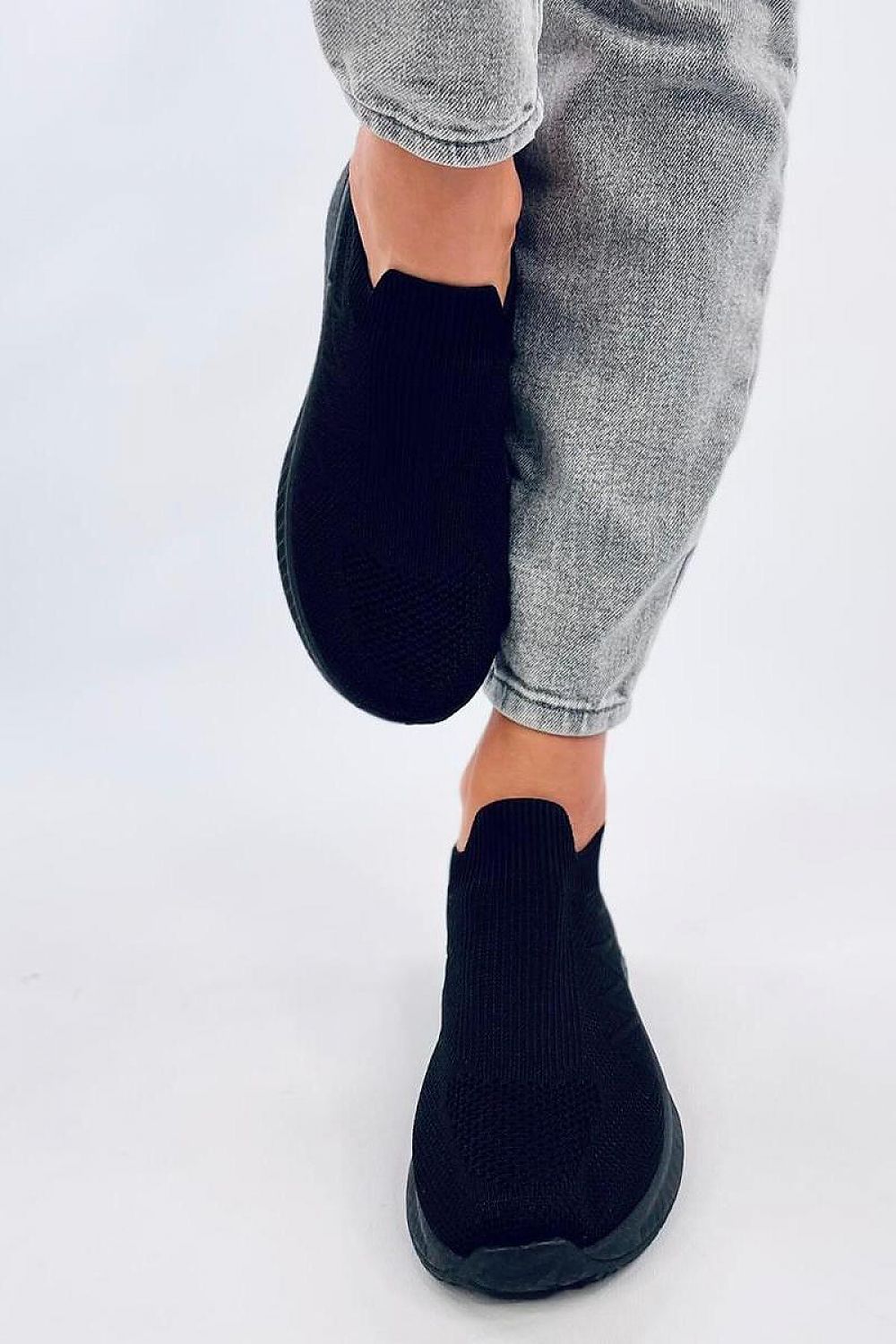 Black Inello Slip-on Sport Shoes  Shop One Place