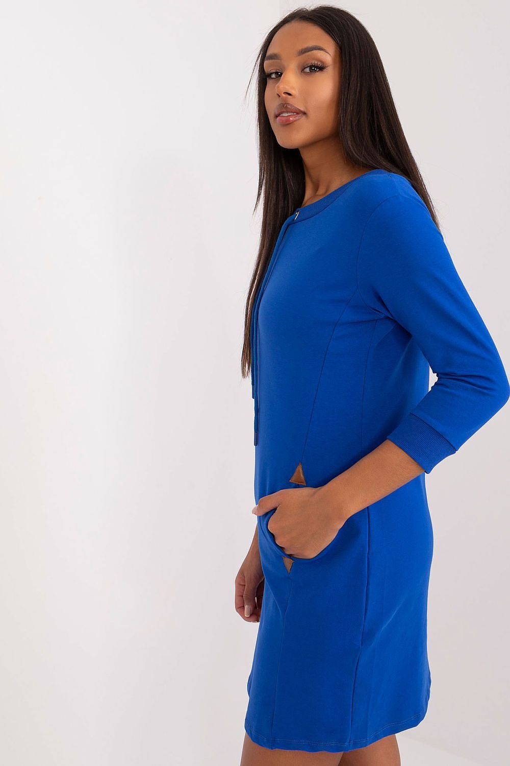 Relevance Plain-cut Sweatshirt Dress