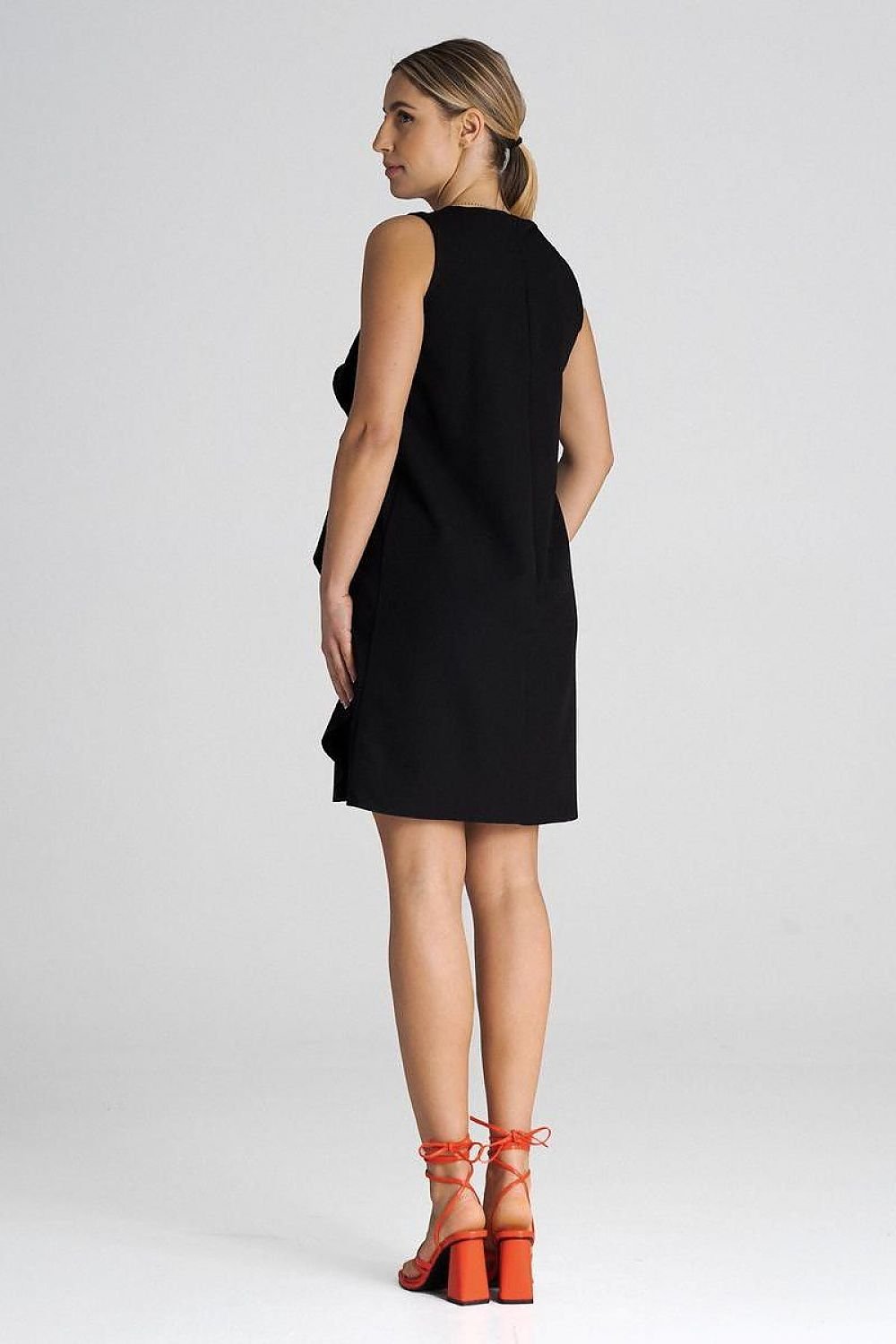 Sleeveless Trapeze Dress