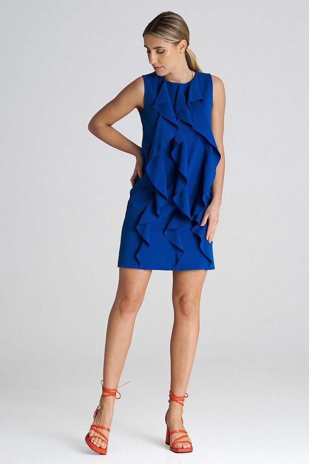 Sleeveless Trapeze Dress