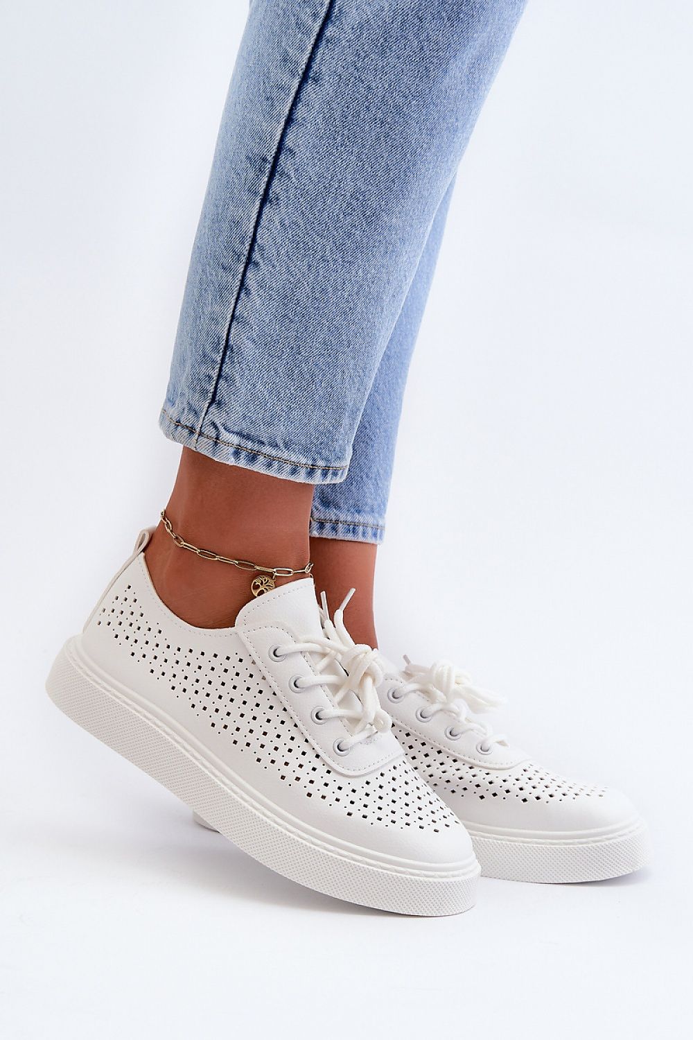 Step in style Openwork Upper Sneakers