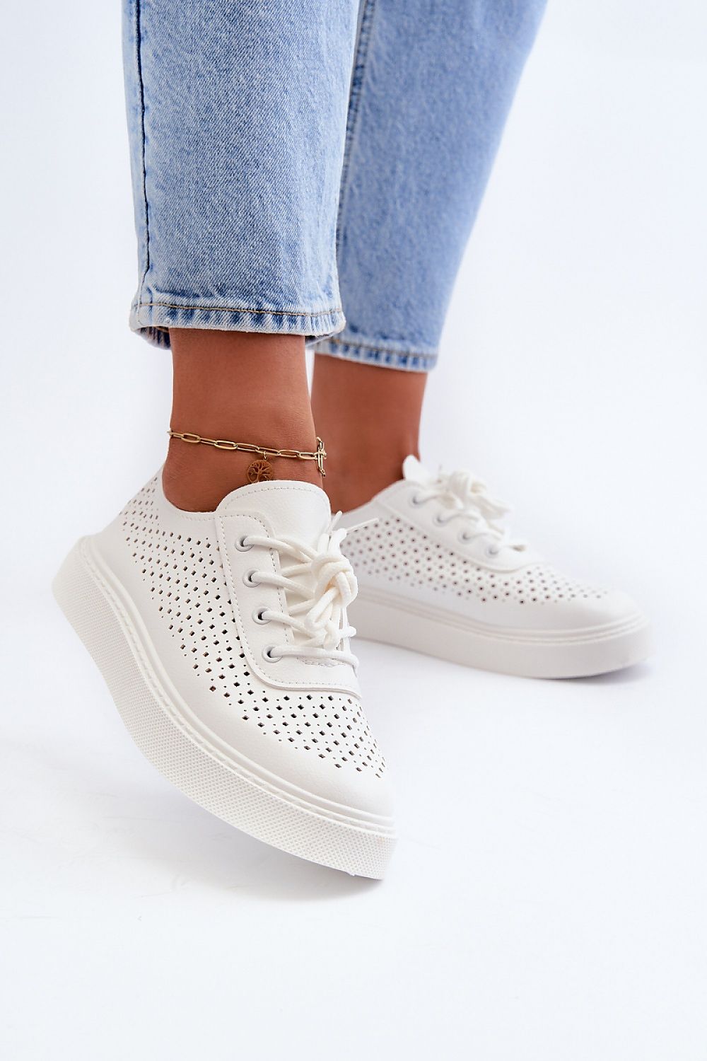 Step in style Openwork Upper Sneakers