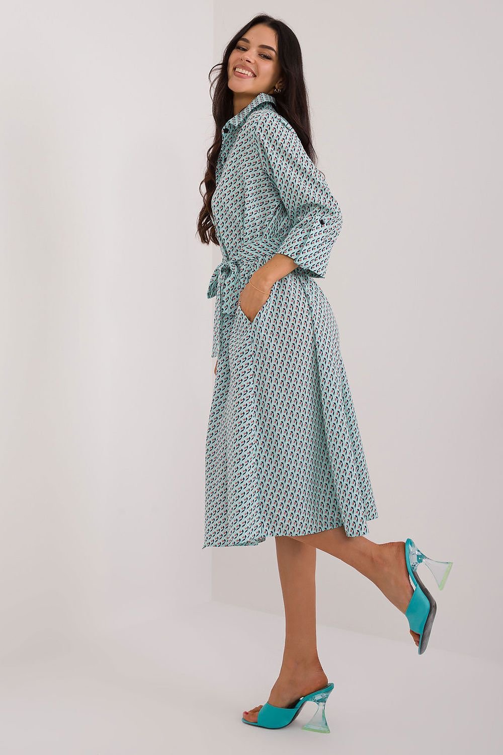 Lakerta shirt dress