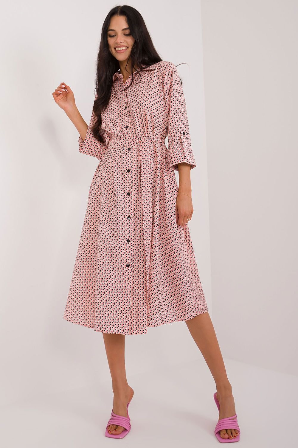 Lakerta shirt dress