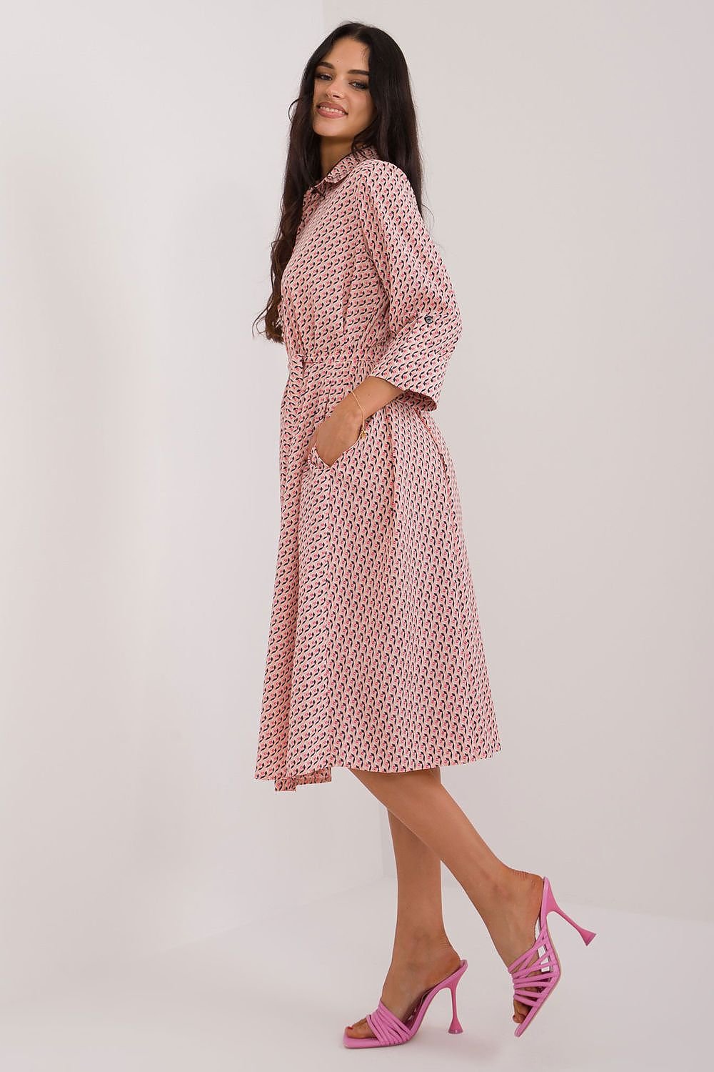 Lakerta shirt dress