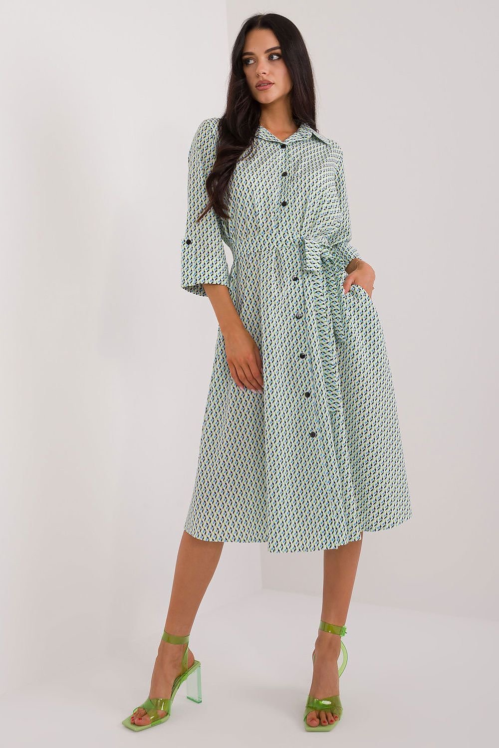 Lakerta shirt dress