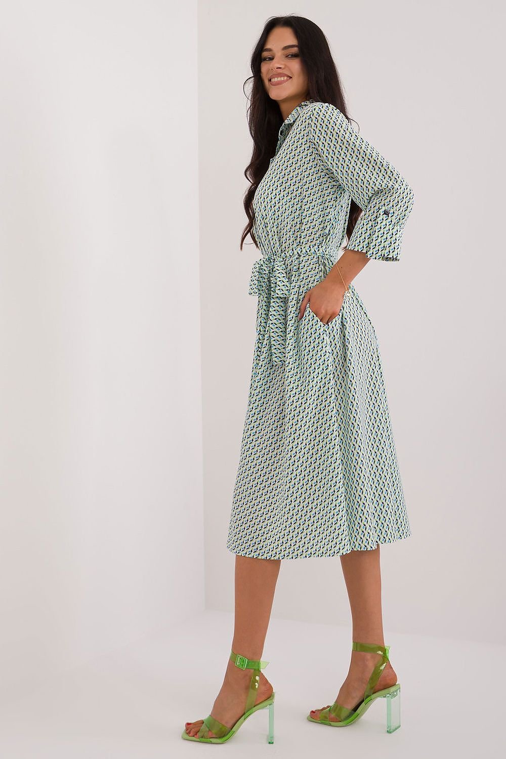 Lakerta shirt dress