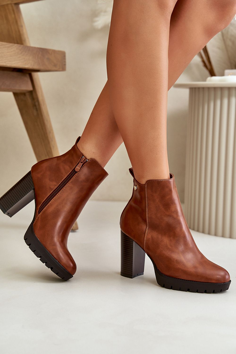 Side Zipper Chelsea Boots  Shop One Place
