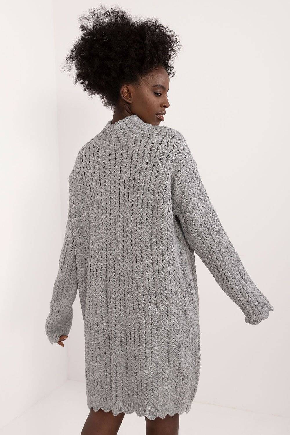 Badu knitted turtleneck dress