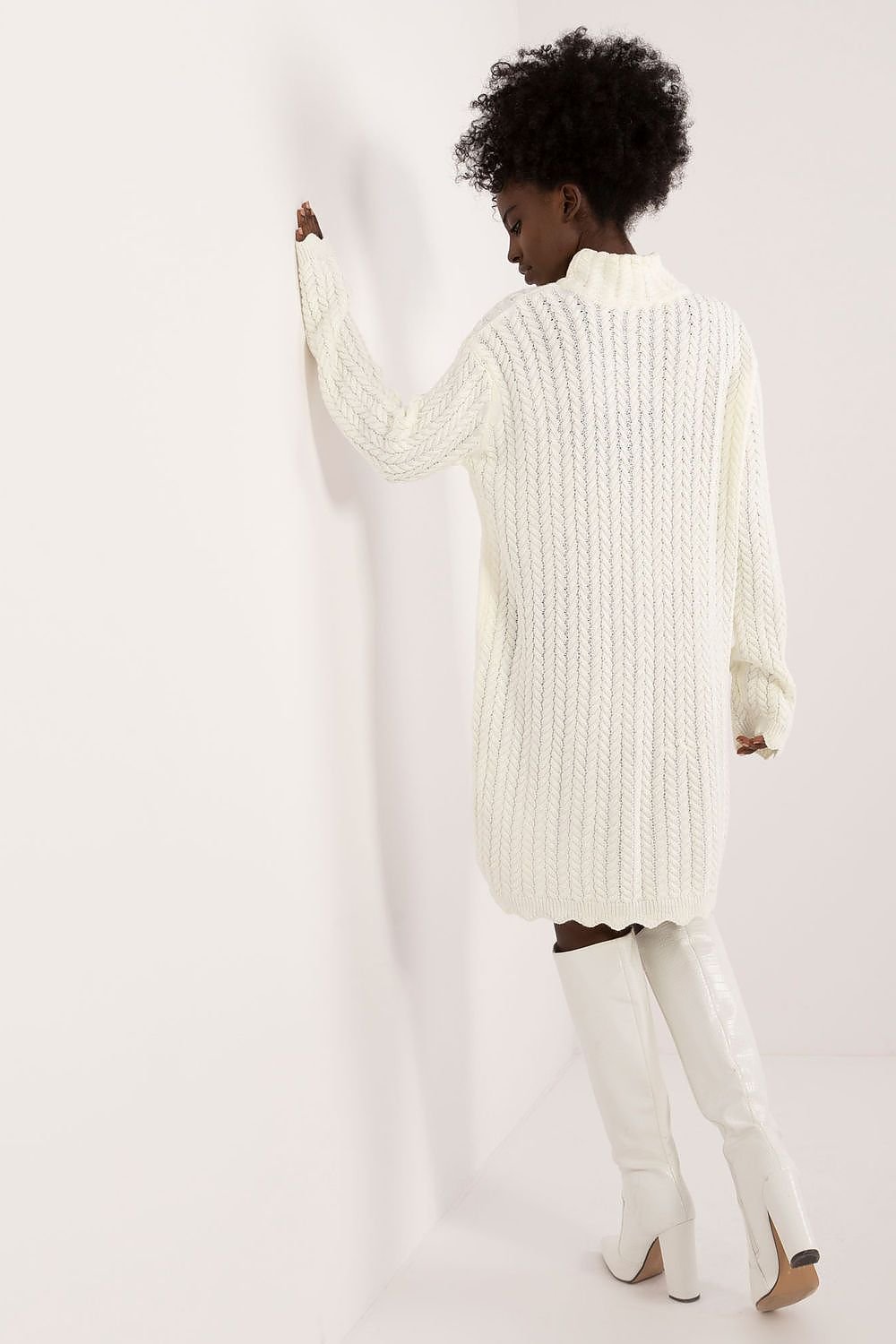 Badu knitted turtleneck dress