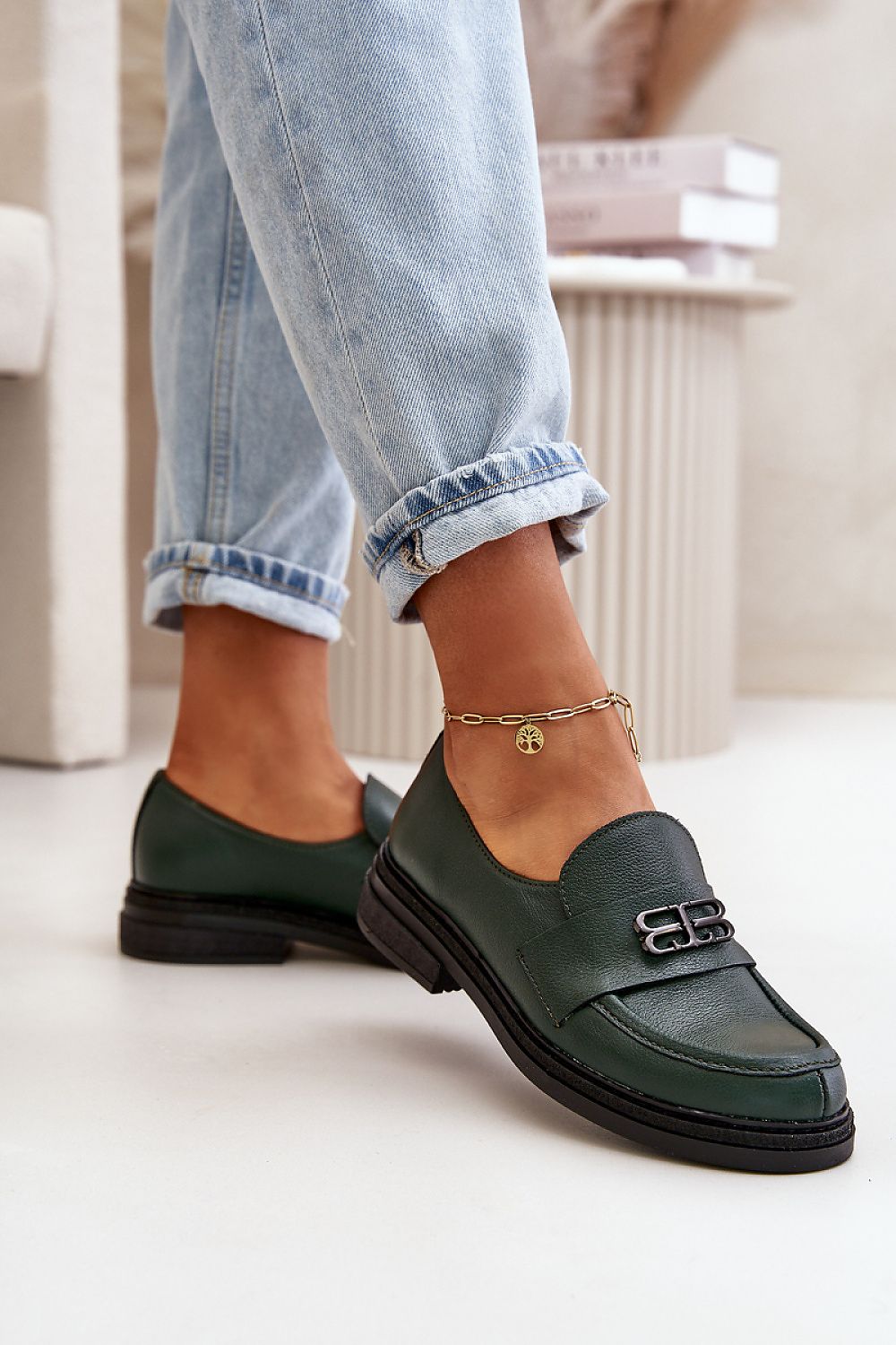 Step in style Elegant Leather Loafers  Shop One Place