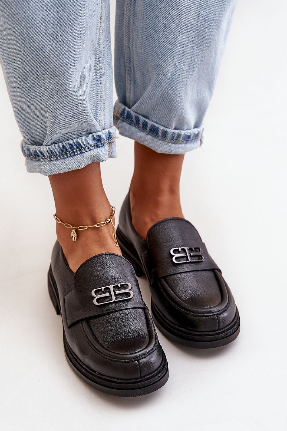 Step in style Elegant Leather Loafers  Shop One Place