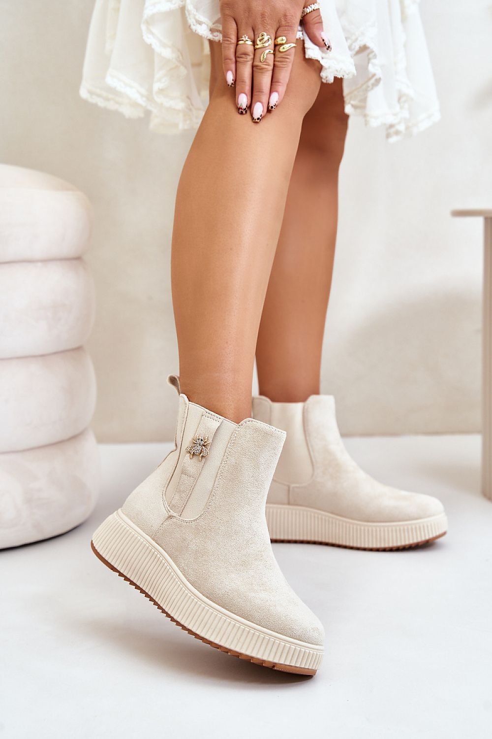 Slip-on Platform Ankle Boot  Shop One Place