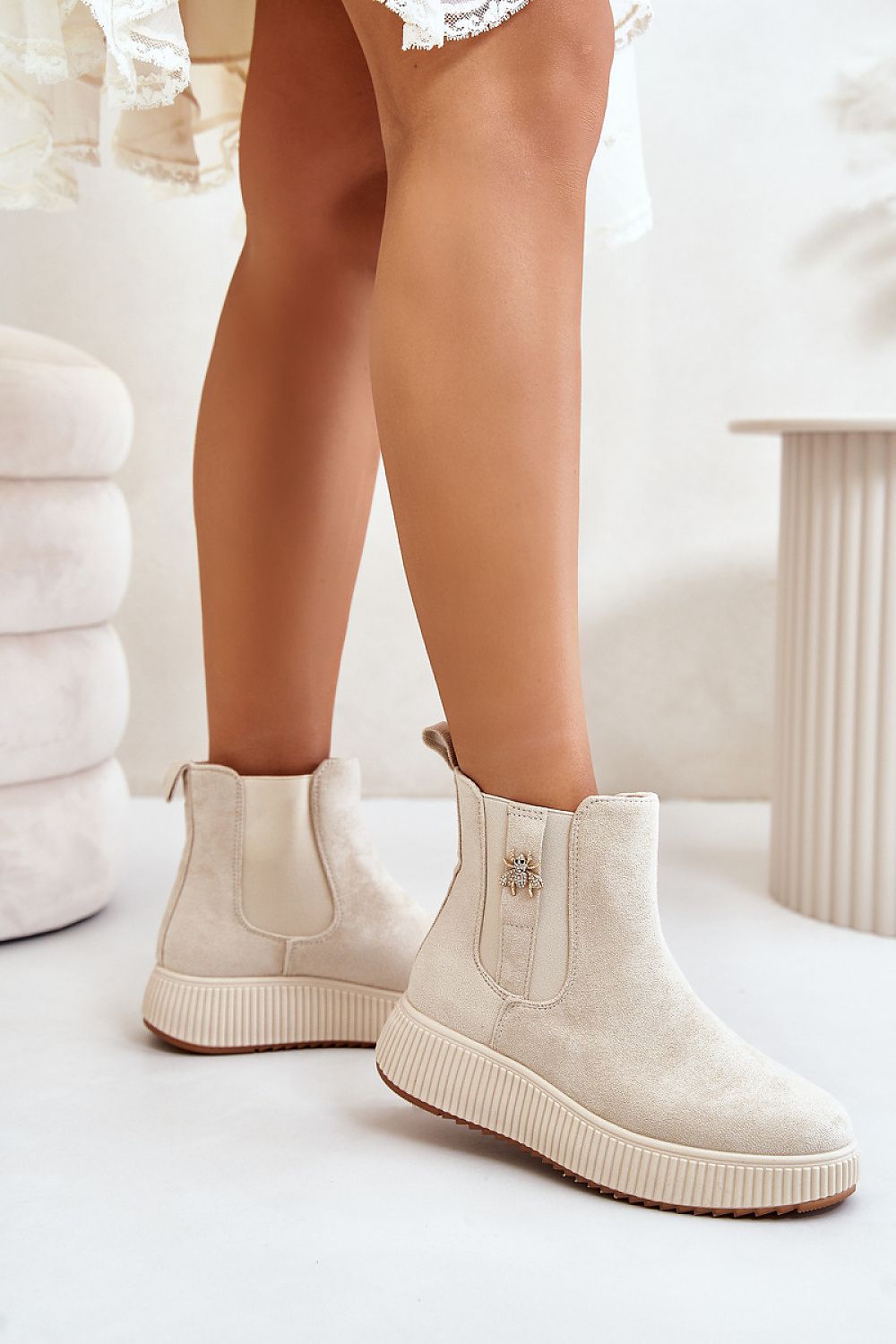 Slip-on Platform Ankle Boot  Shop One Place