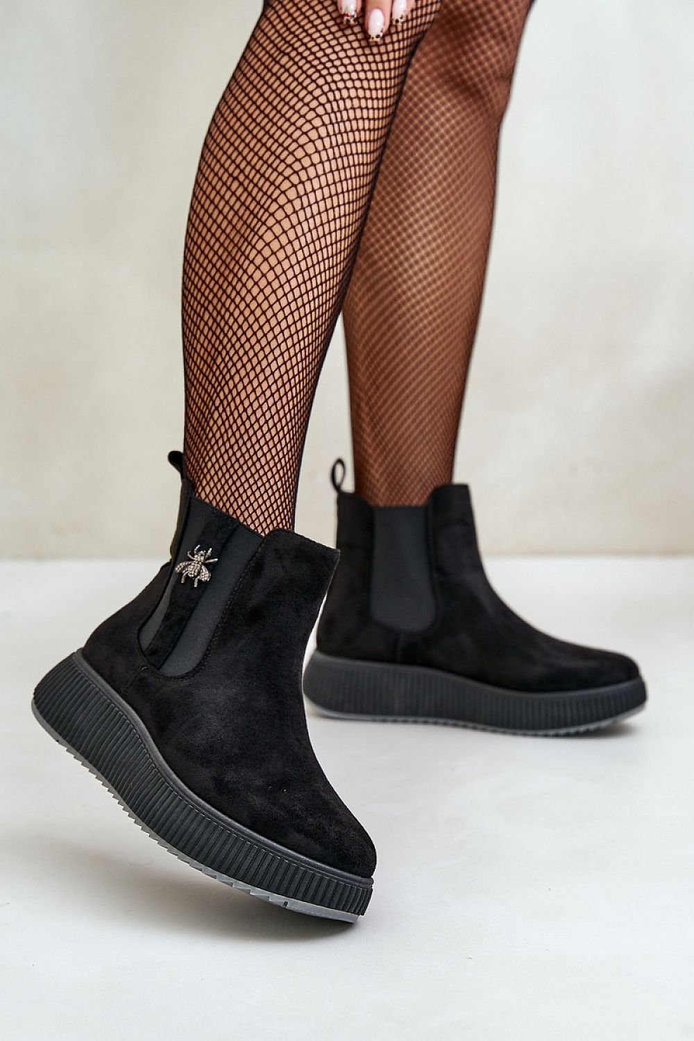 Slip-on Platform Ankle Boot  Shop One Place