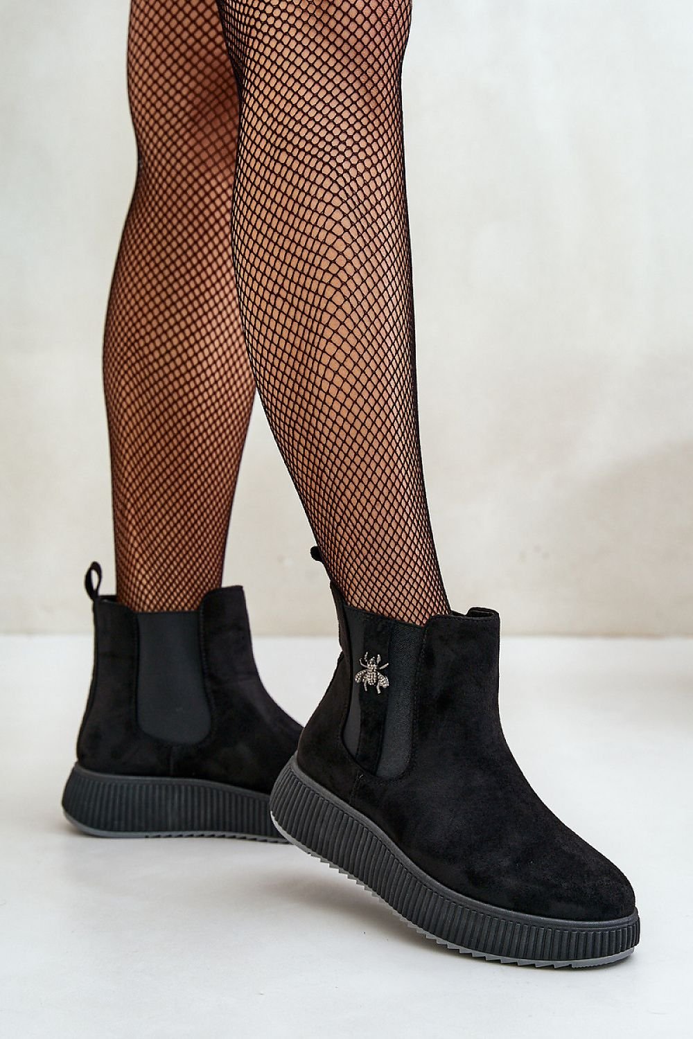 Slip-on Platform Ankle Boot  Shop One Place
