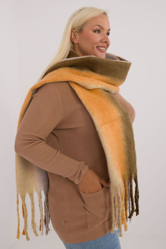 AT Smooth Colorful Pattern Scarf  Shop One Place