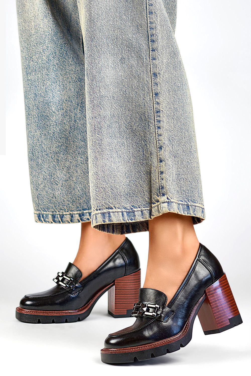 Block heel pumps PRIMO  Shop One Place