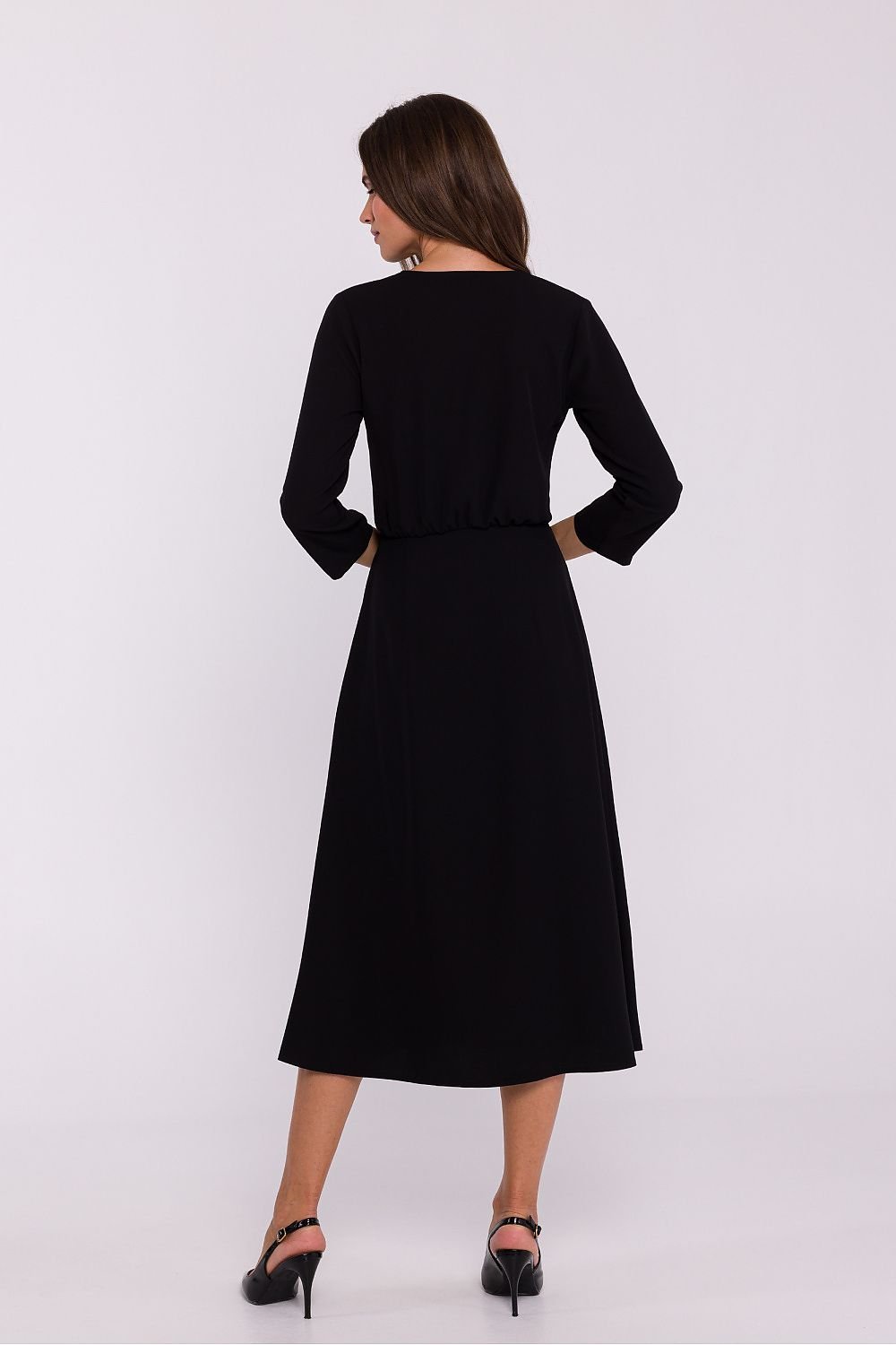 Stylove Elegant Side slit button Dress