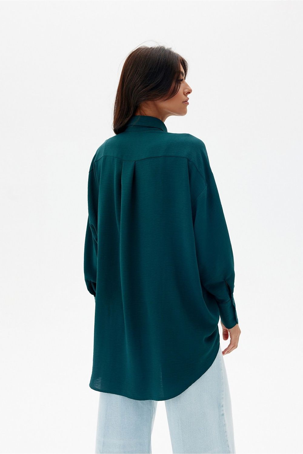 Elisa - asymmetrical long sleeve shirt EKR