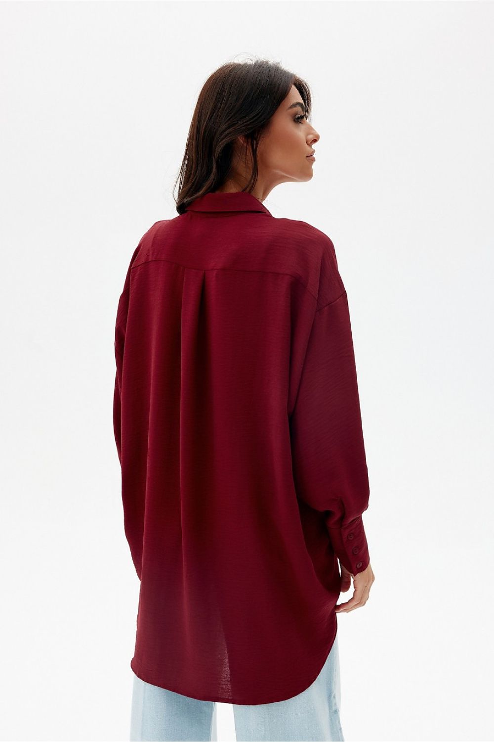 Elisa - asymmetrical long sleeve shirt EKR