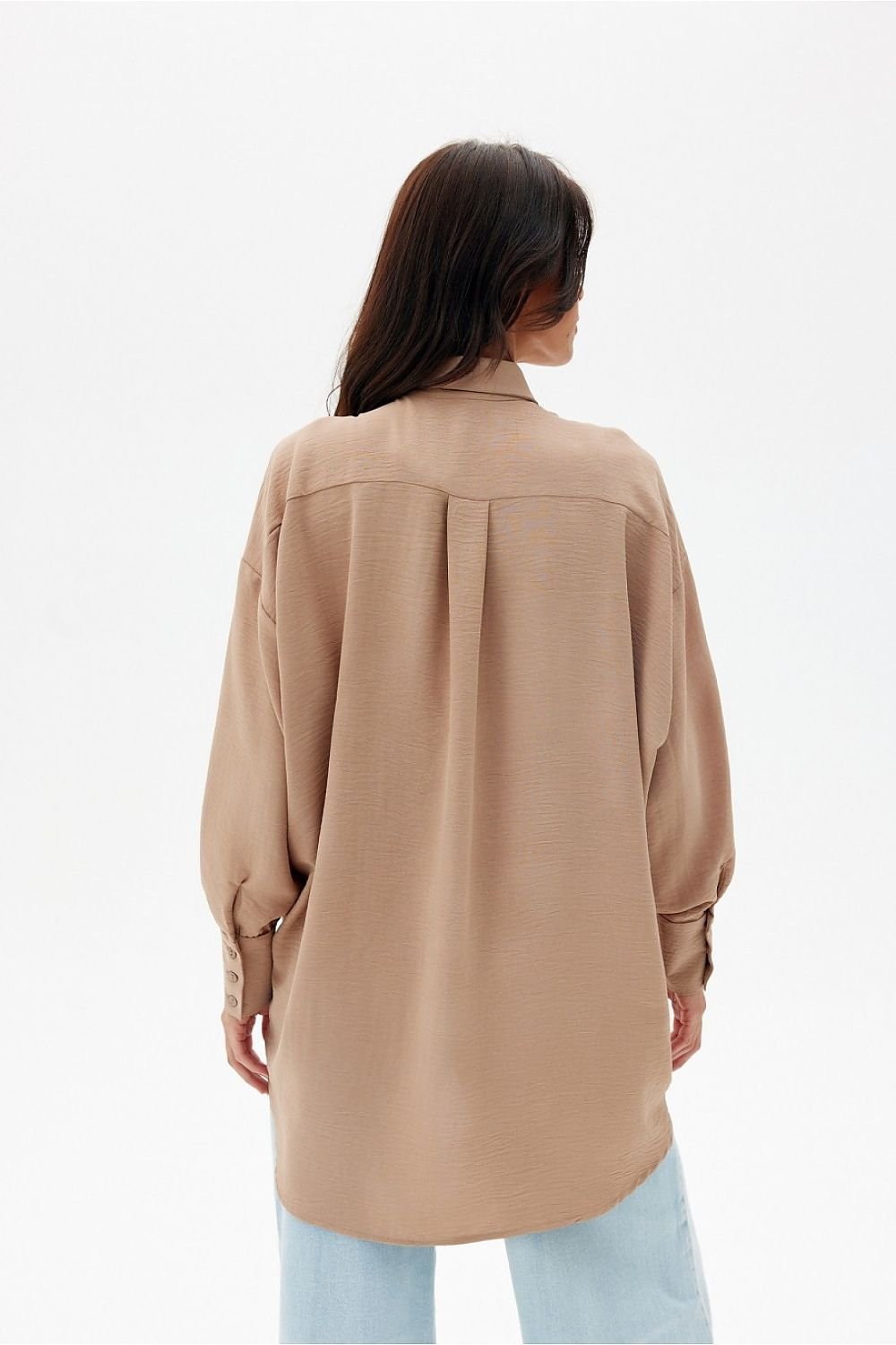 Elisa - asymmetrical long sleeve shirt EKR