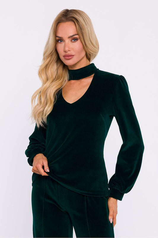 Moe Velvet Halter Neck Top