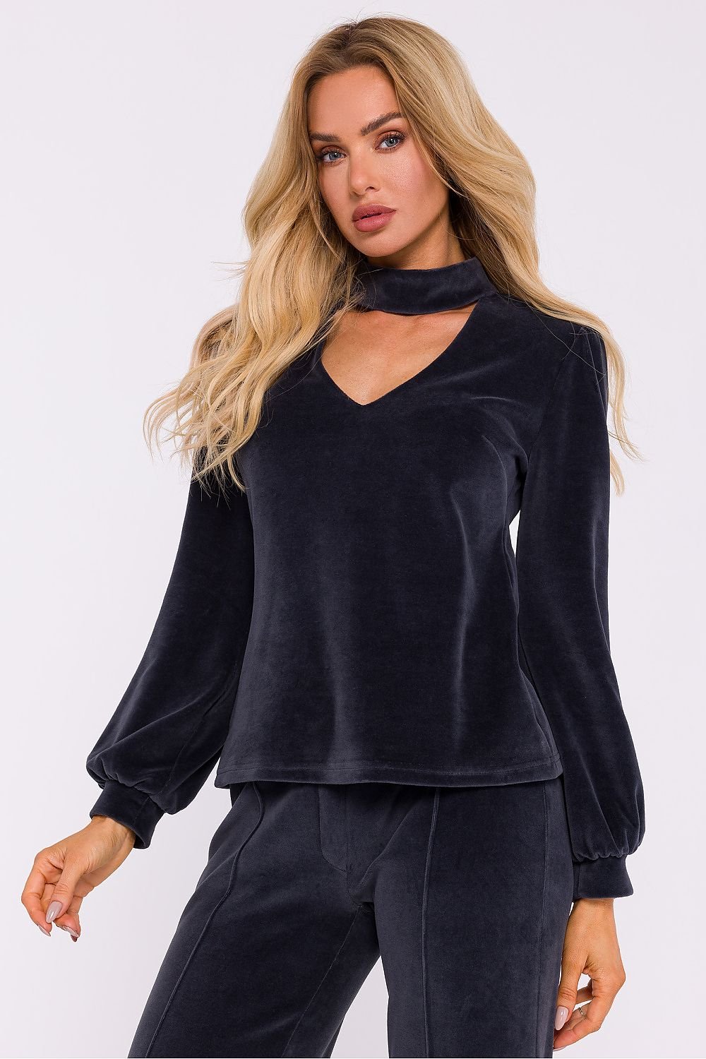 Moe Velvet Halter Neck Top