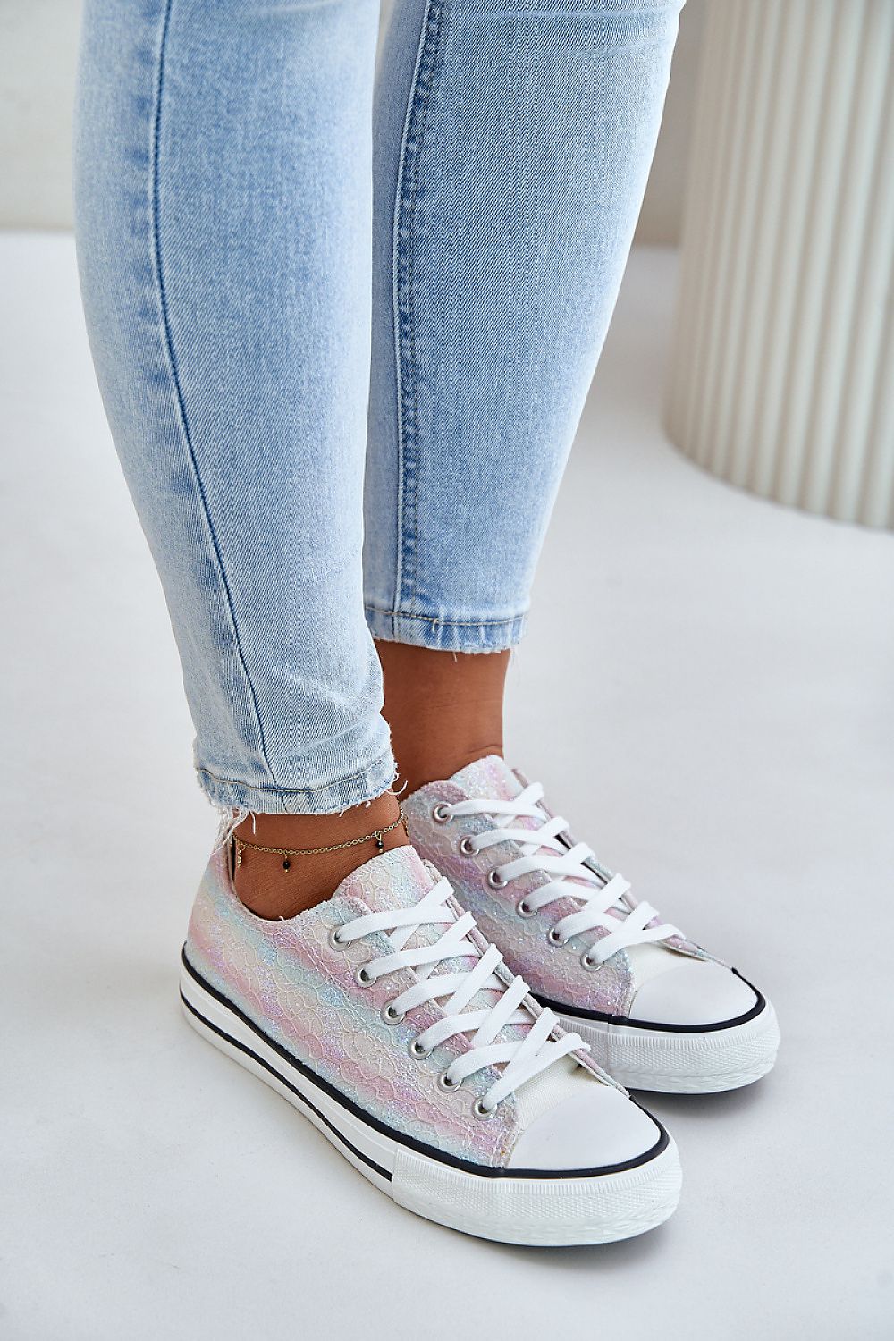 Sequin-Sparkle Sneakers  Shop One Place
