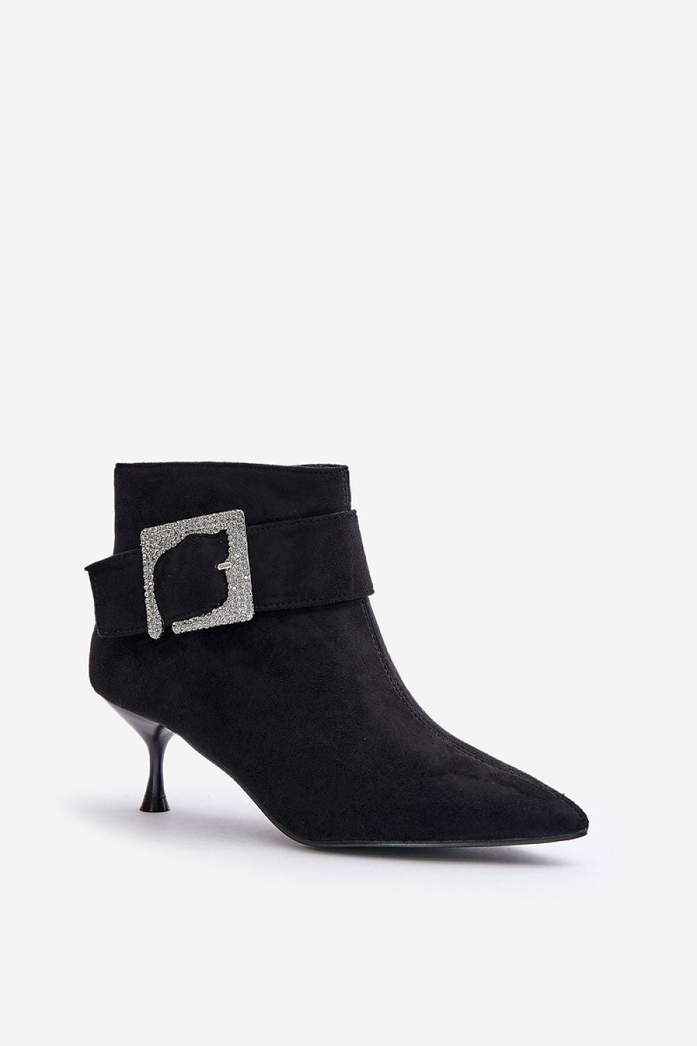 Buckled Stiletto Ankle Boot  Shop One Place