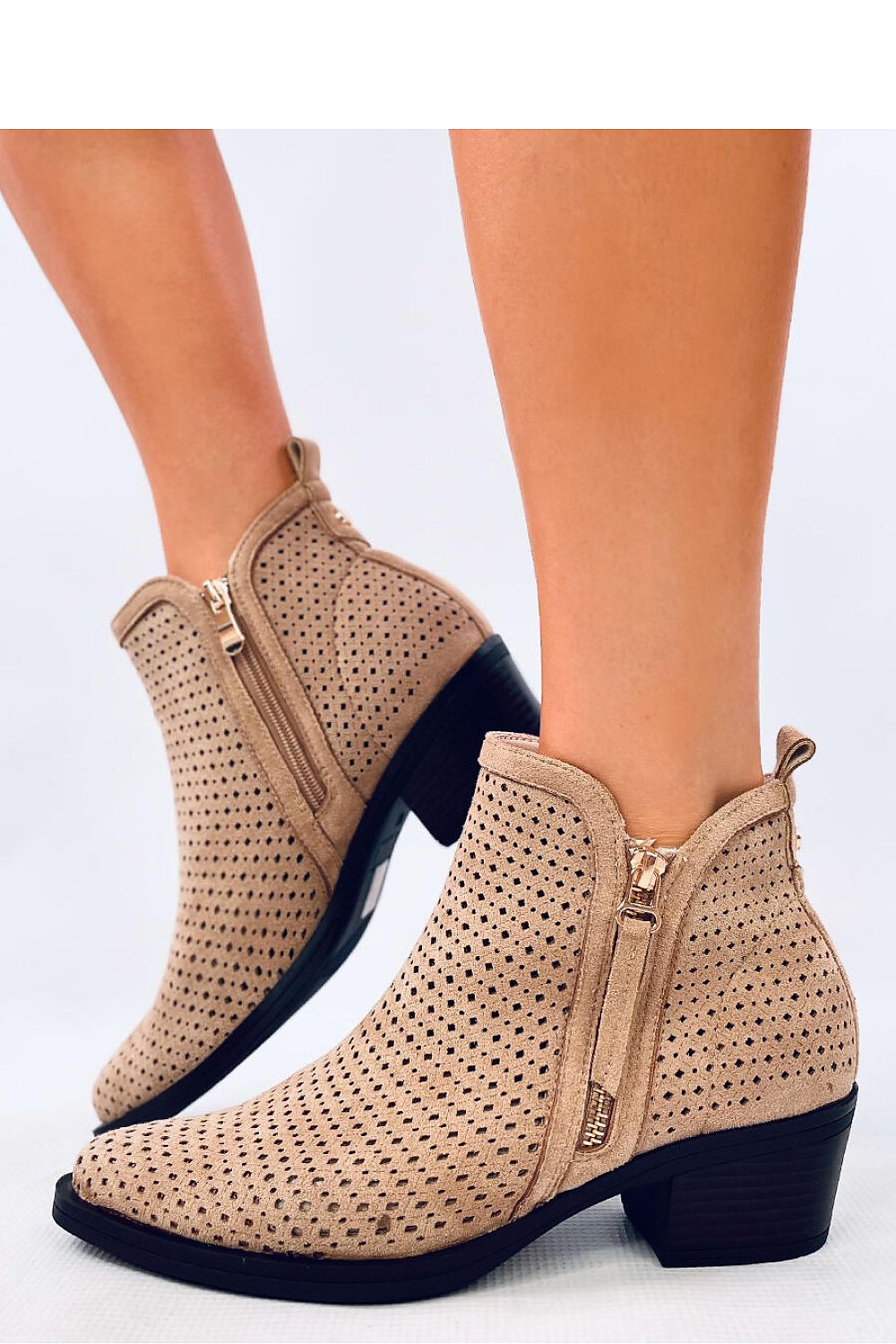 Suede Women's Cowboy Ankle Boots  Shop One Place