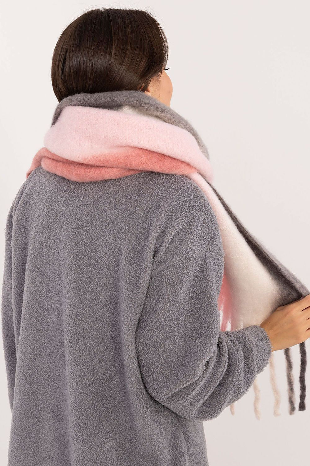 AT Smooth Colorful Pattern Scarf  Shop One Place